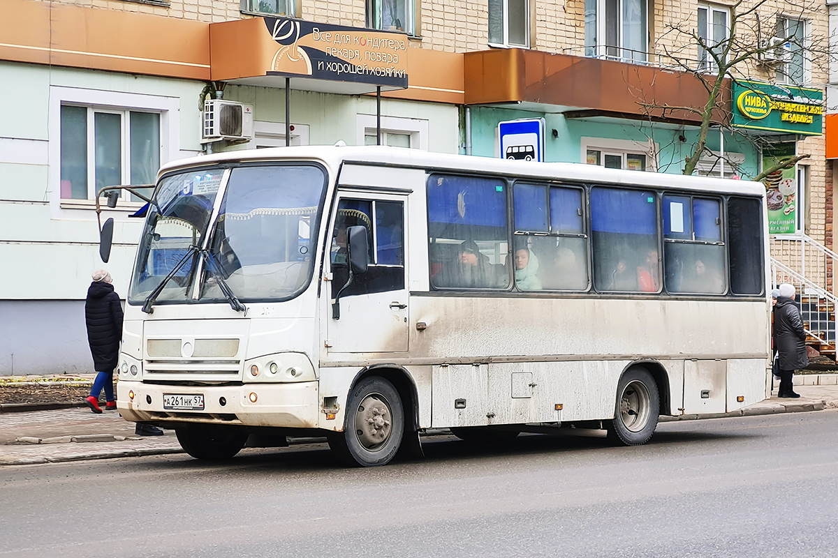 Орловская область, ПАЗ-320402-05 № А 261 НК 57