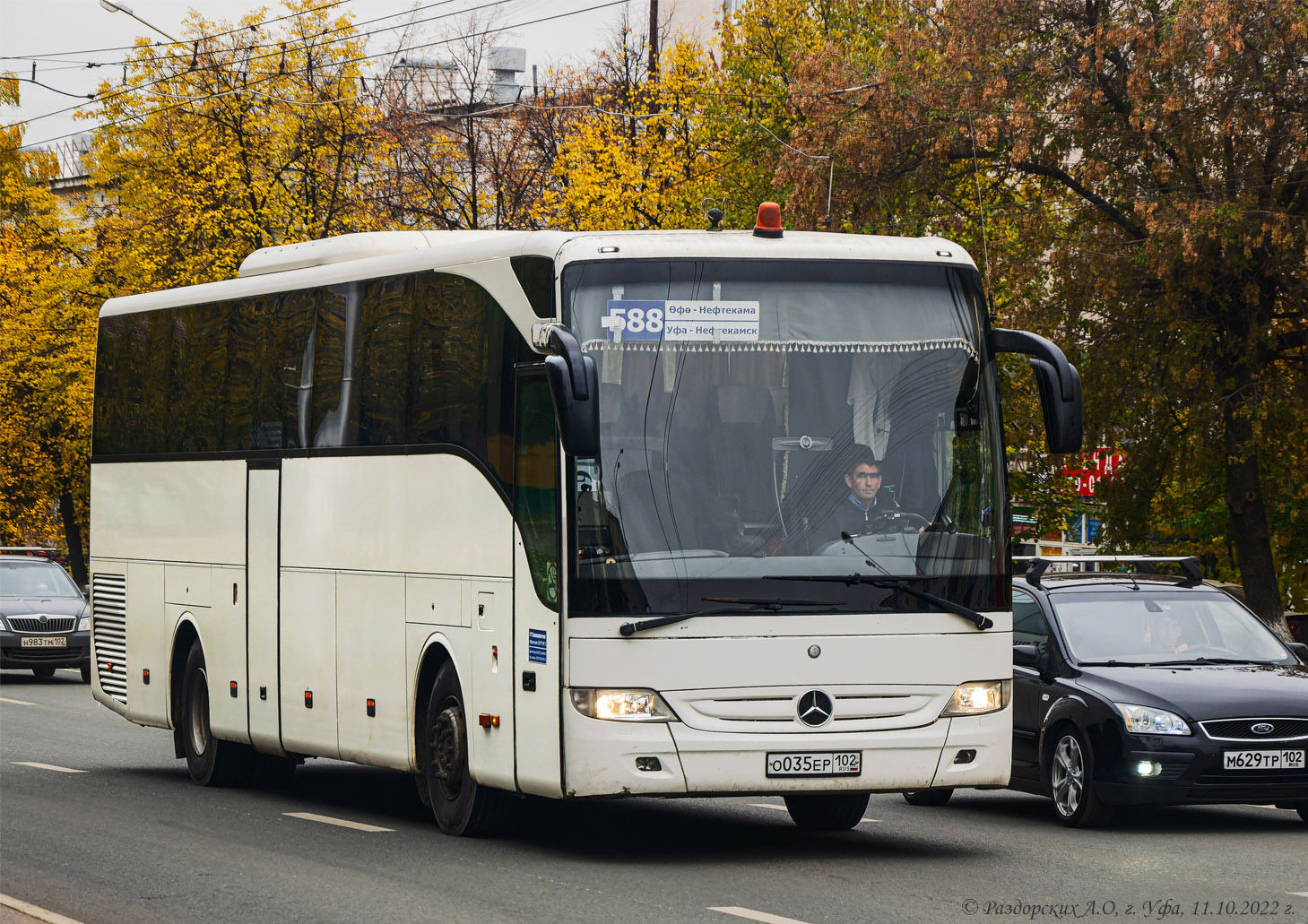 Башкортостан, Mercedes-Benz Tourismo II 15RHD № 1354
