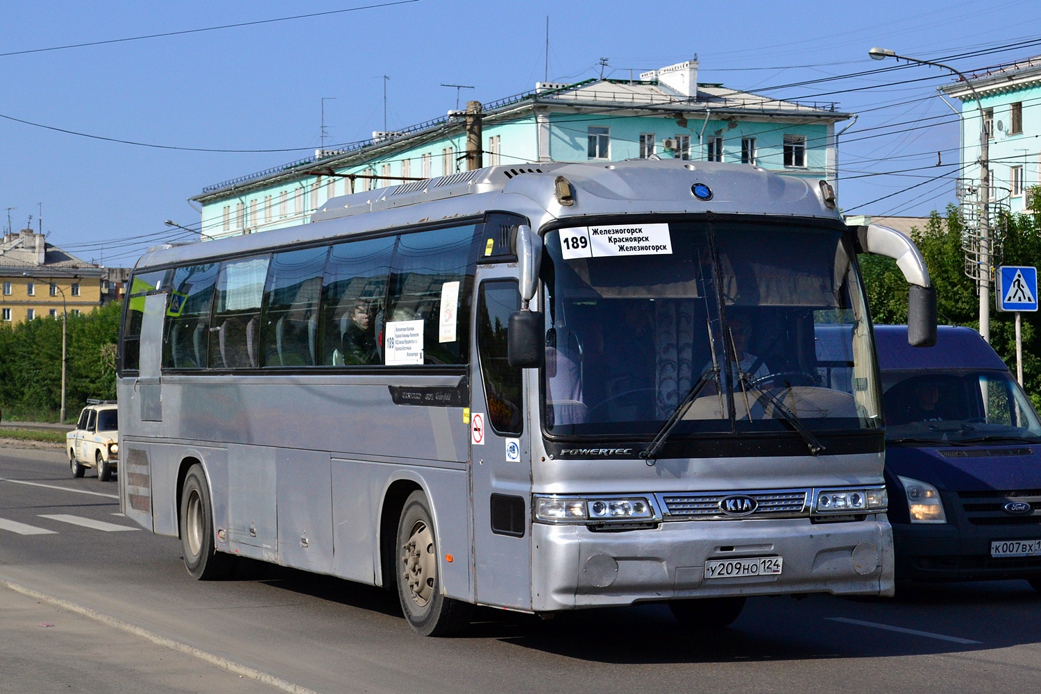 Красноярский край, Kia AM948 Granbird SD I № У 209 НО 124