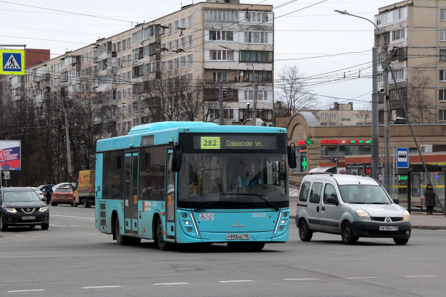 Санкт-Петербург, МАЗ-206.947 № 38433