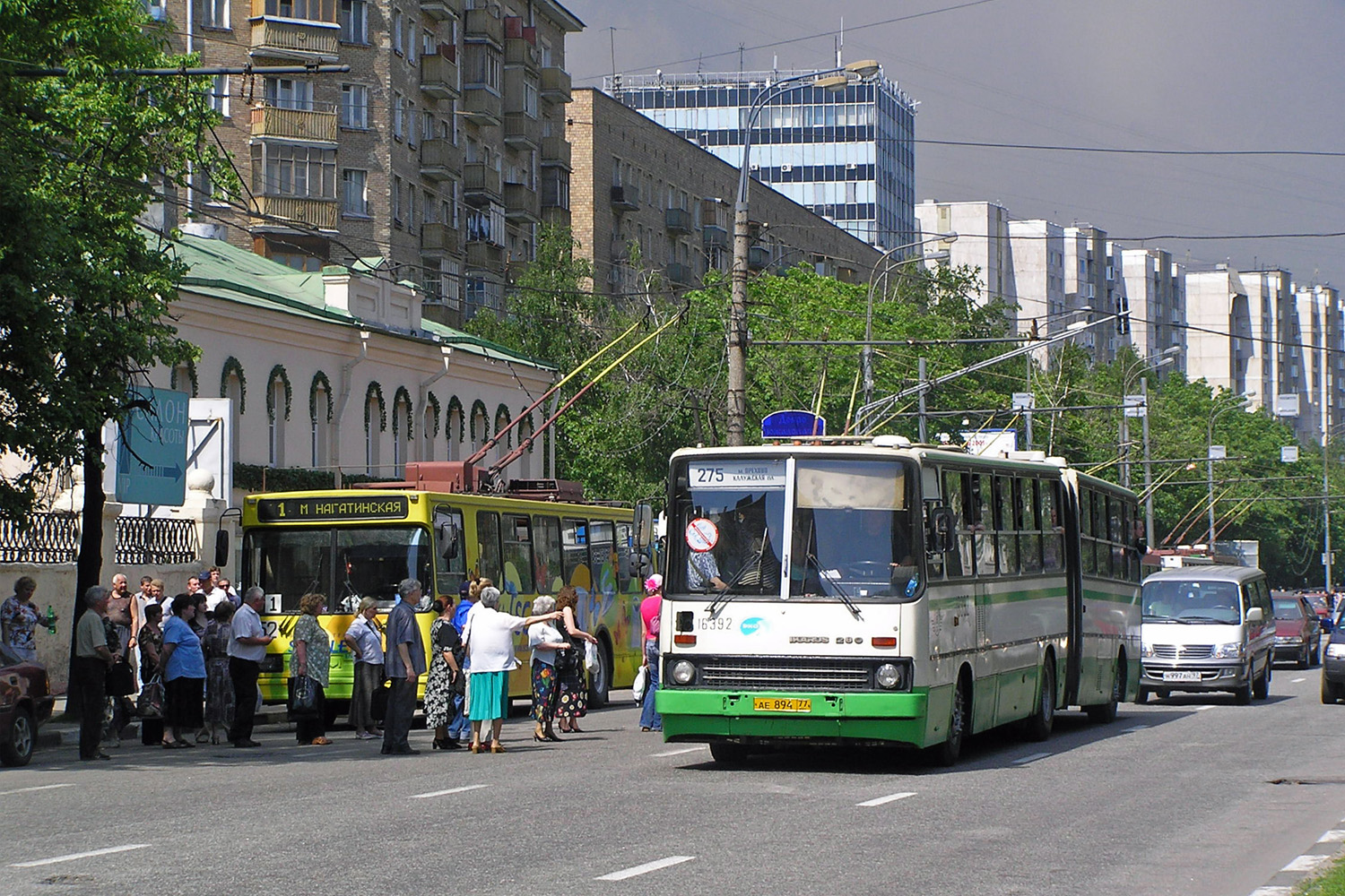 Москва, Ikarus 280.33M № 16392