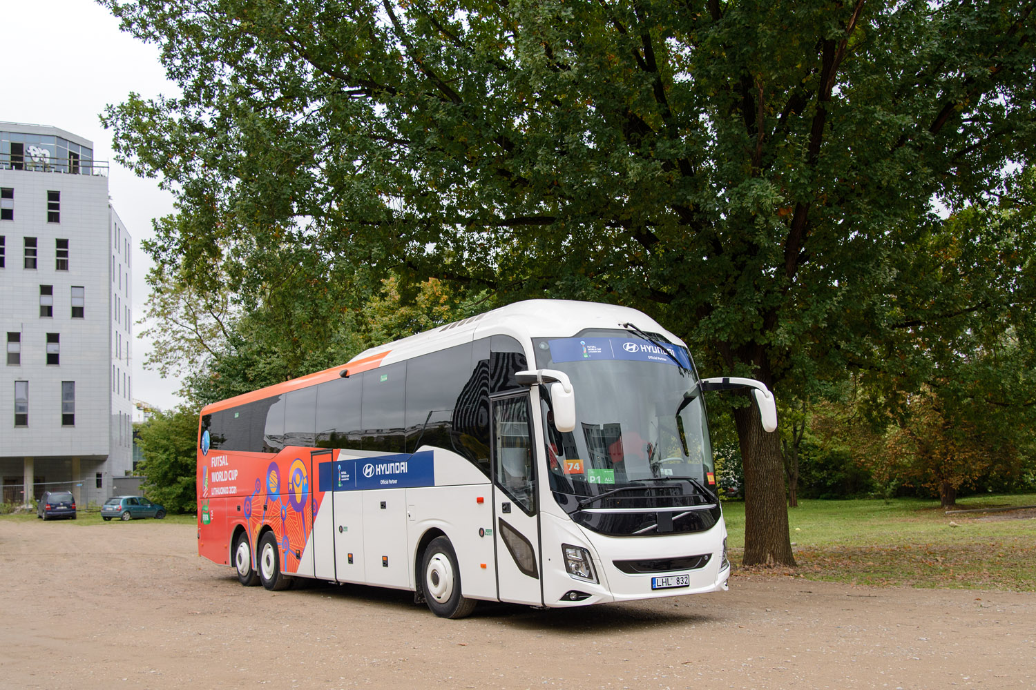 Литва, Volvo 9900 (2018') № LHL 832