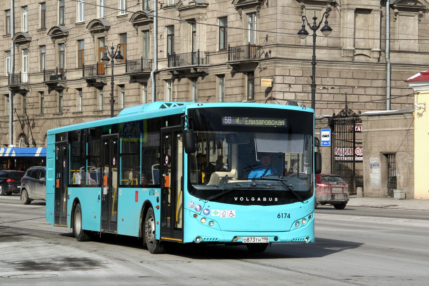Санкт-Петербург, Volgabus-5270.G2 (LNG) № 6174 Санкт-Петербург, Volgabus-5270.G2 (LNG) № 6174