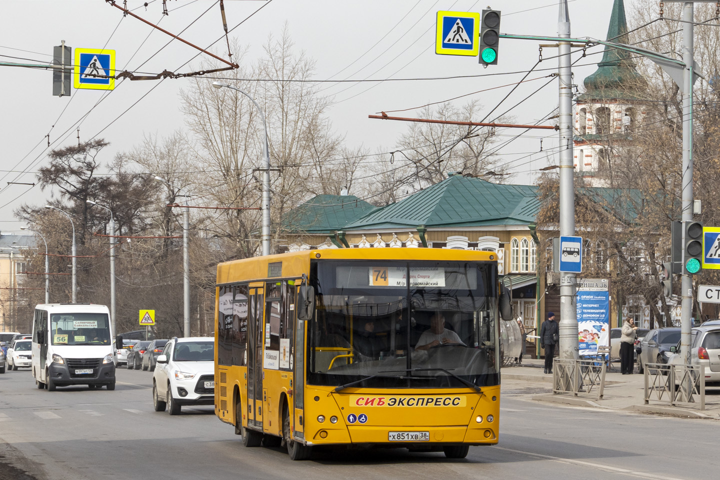 Иркутская область, МАЗ-206.063 № Х 851 ХВ 38