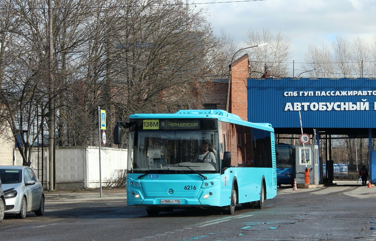 Санкт-Петербург, ЛиАЗ-5292.65 № 6216