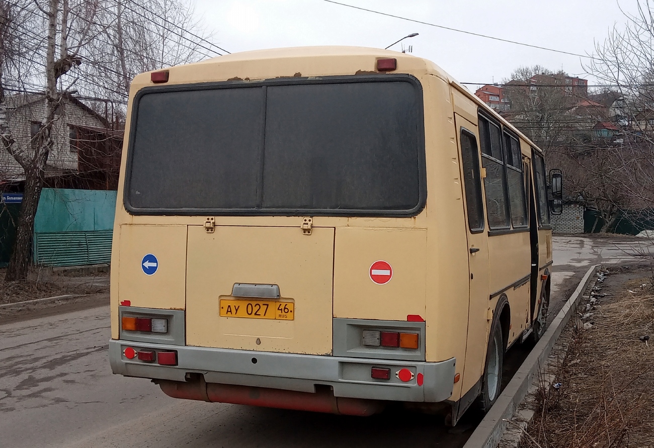 Kursk region, PAZ-32053 Nr. АУ 027 46
