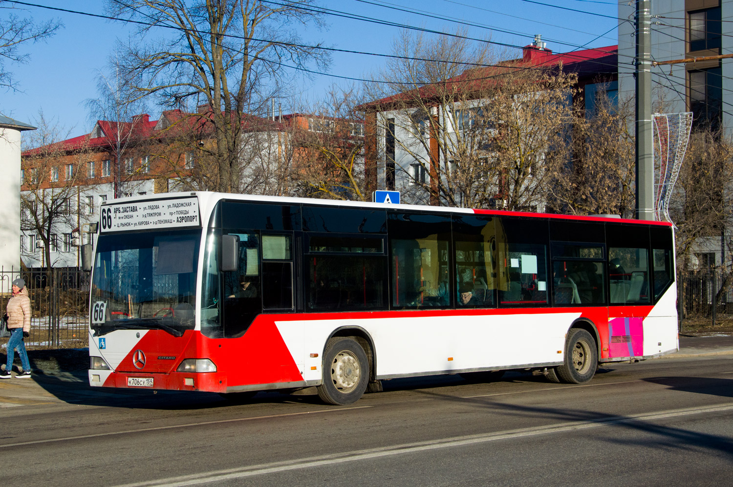 Пензенская область, Mercedes-Benz O530 Citaro № К 706 СУ 159