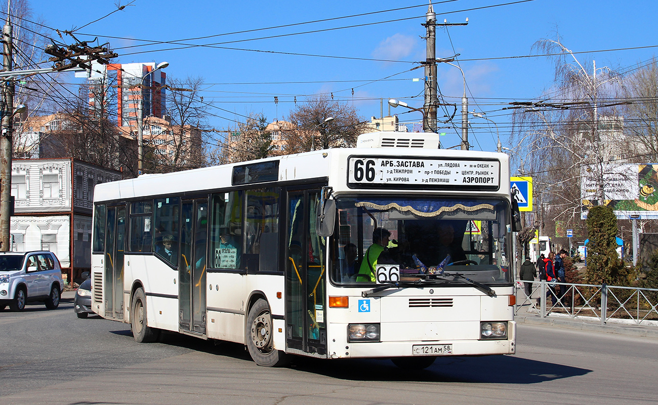 Penza region, Mercedes-Benz O405N2 (SAM) № С 121 АМ 58