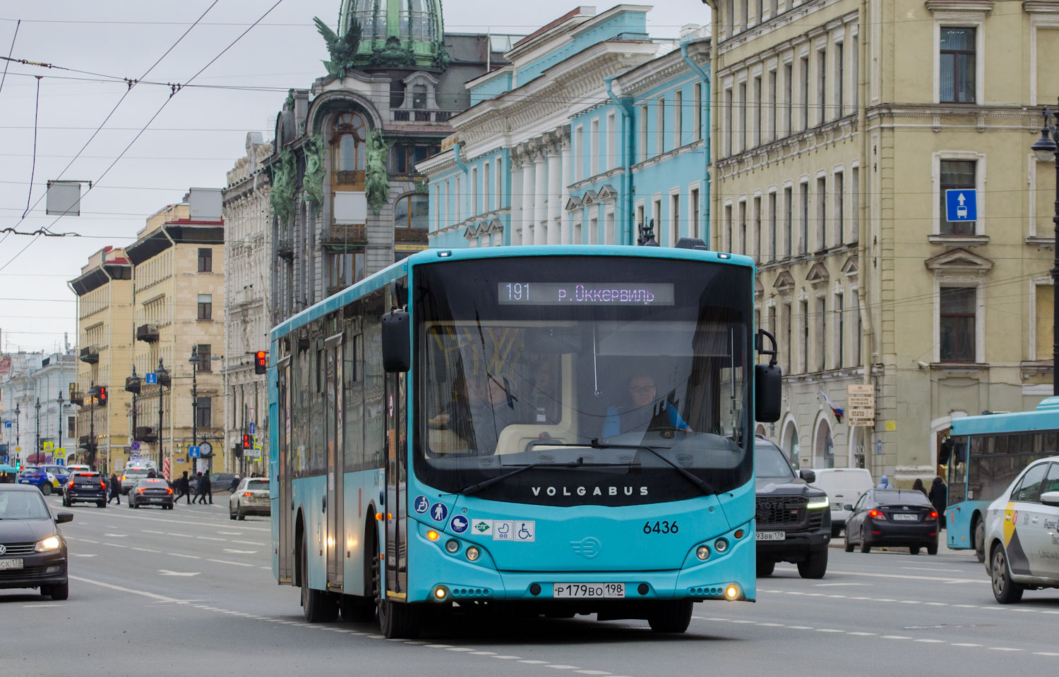 Санкт-Петербург, Volgabus-5270.G2 (LNG) № 6436