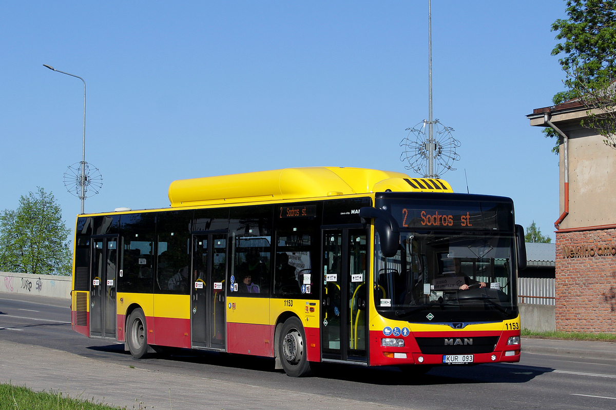 Литва, MAN A21 Lion's City NL273 CNG № 1153