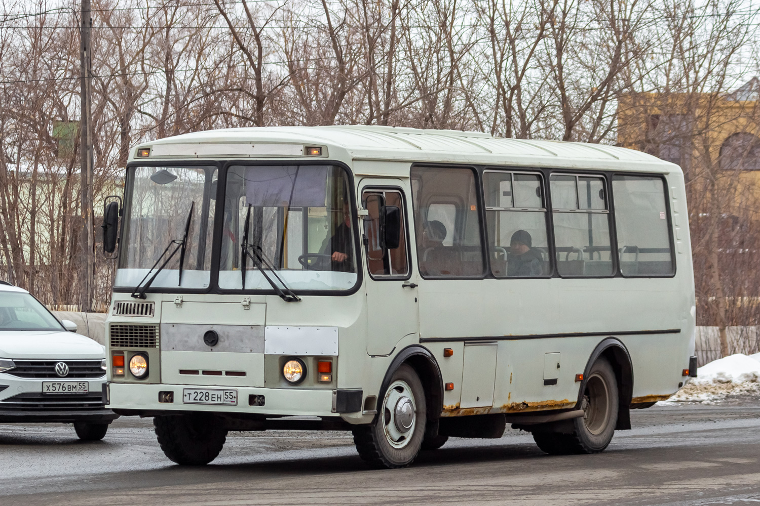 Омская область, ПАЗ-32053 № Т 228 ЕН 55