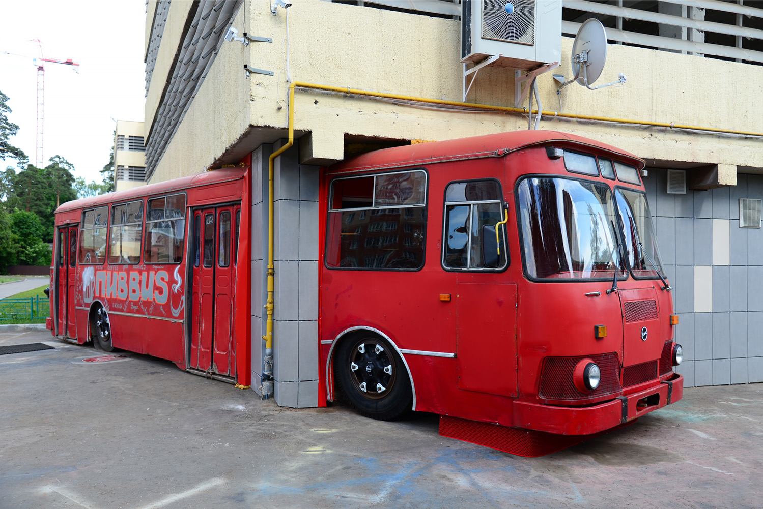 Obwód kałuski, LiAZ-677MB Nr А 002 НО 40