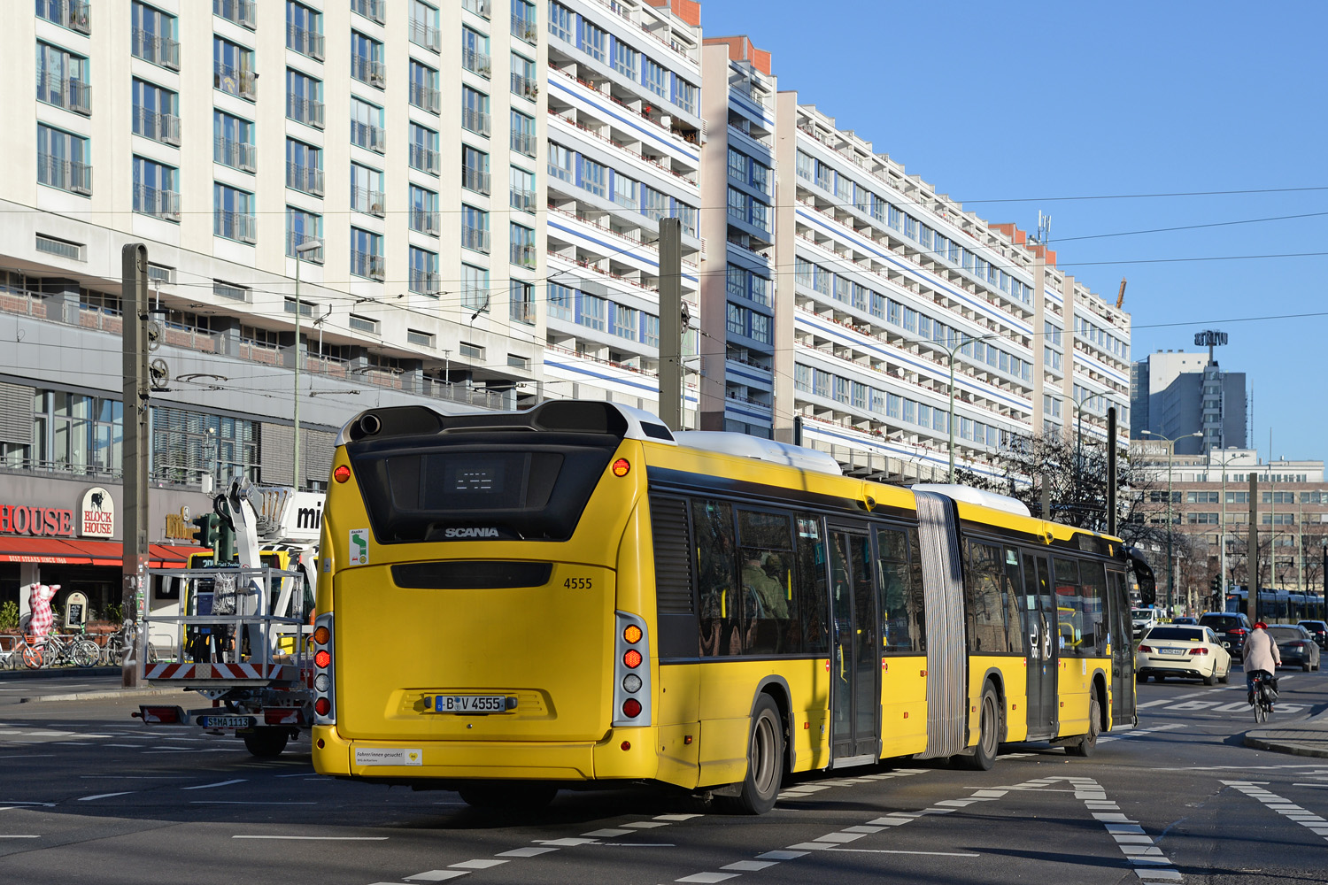 Берлин, Scania Citywide LFA № 4555