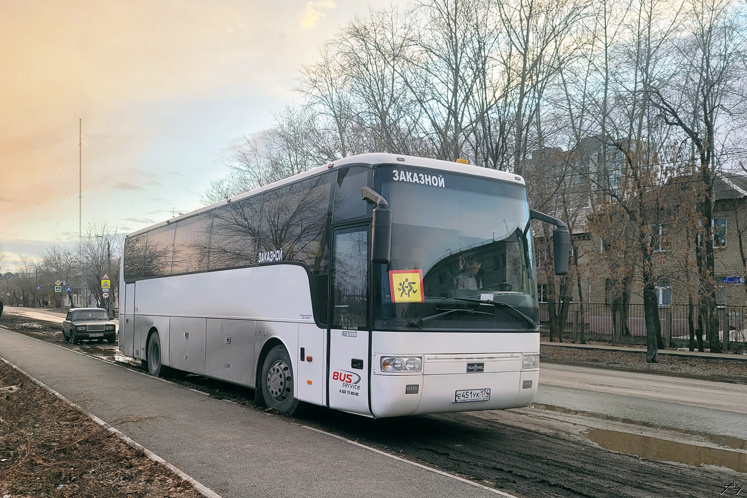 Челябинская область, Van Hool T915 Alicron № Е 451 УК 174