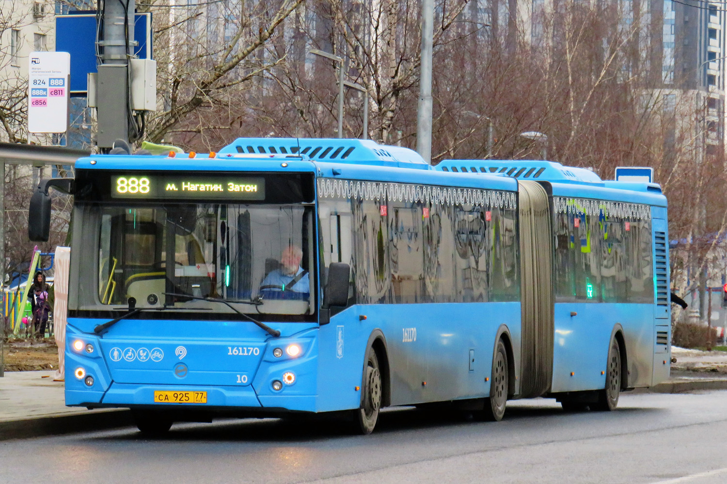 Москва, ЛиАЗ-6213.65 № 161170