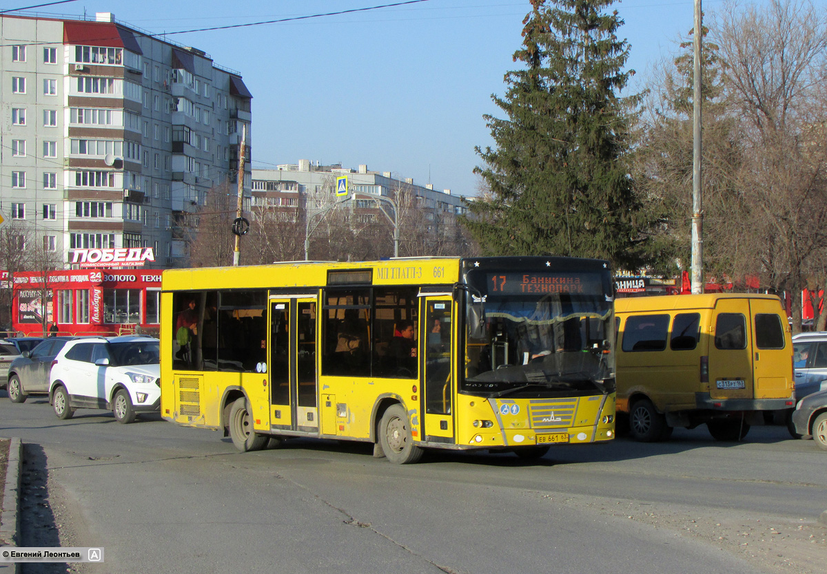 Самарская область, МАЗ-206.067 № ЕВ 661 63