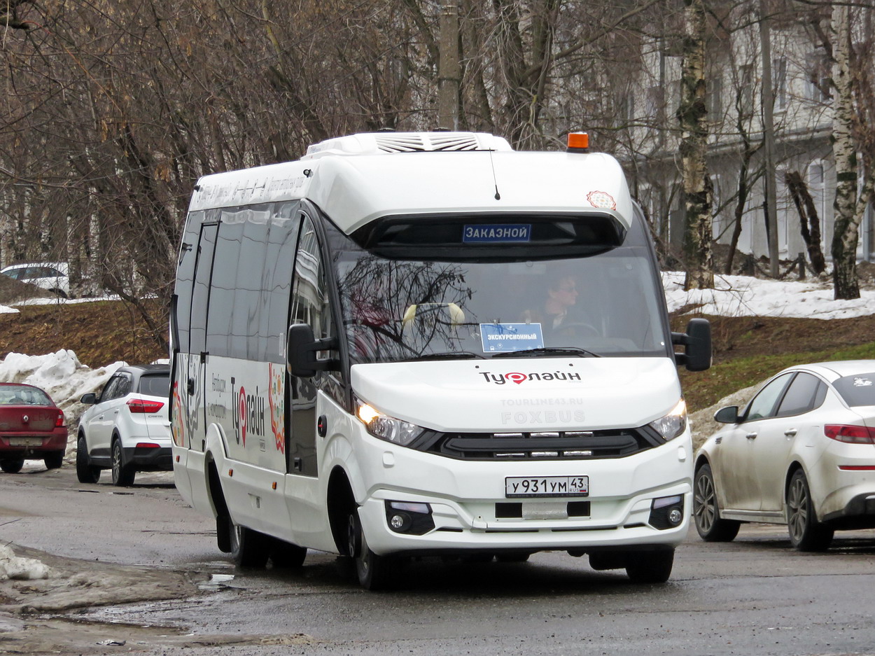 Кировская область, FoxBus 62412-01 № У 931 УМ 43