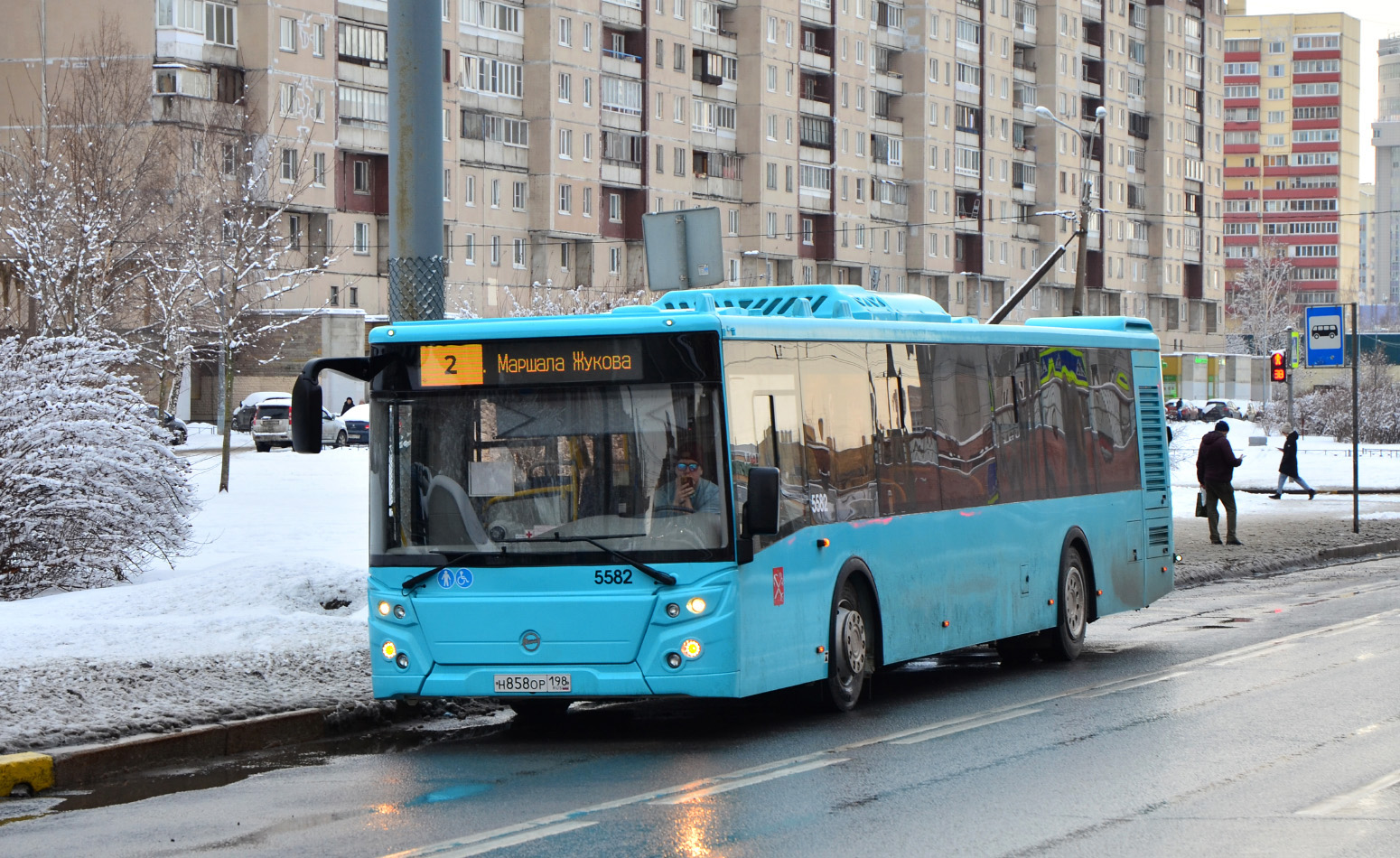 Санкт-Петербург, ЛиАЗ-5292.65 № 5582