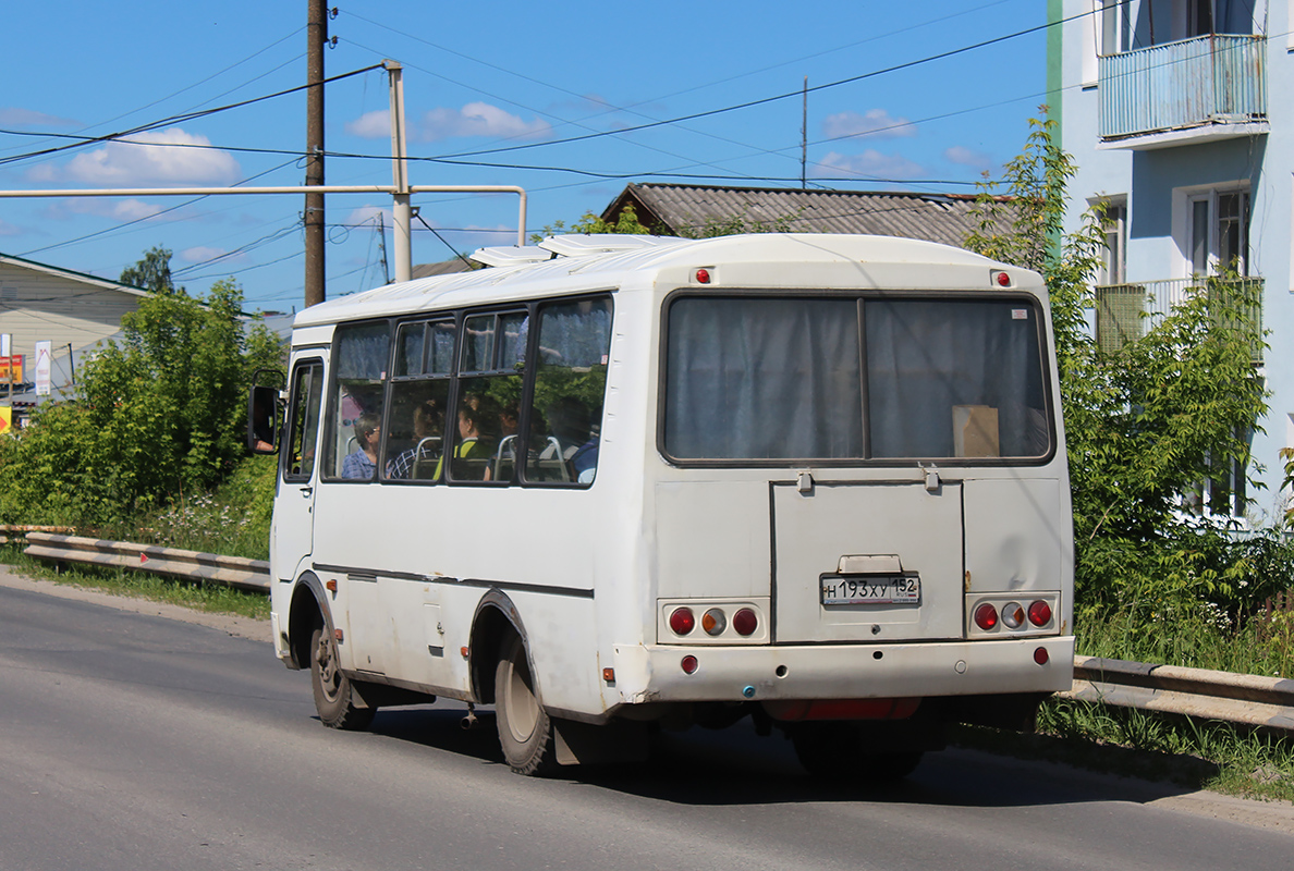 Ніжагародская вобласць, ПАЗ-32053 № Н 193 ХУ 152