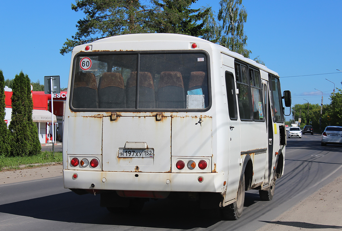 Нижегородская область, ПАЗ-32053 № Н 197 ХУ 152