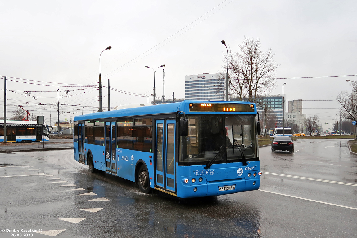 Москва, ЛиАЗ-5292.22 (2-2-2) № 192603