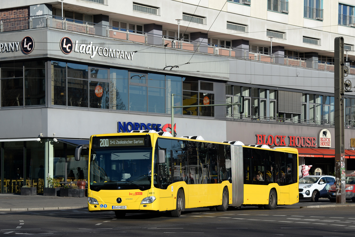 Берлин, Mercedes-Benz Citaro C2 G № 4811