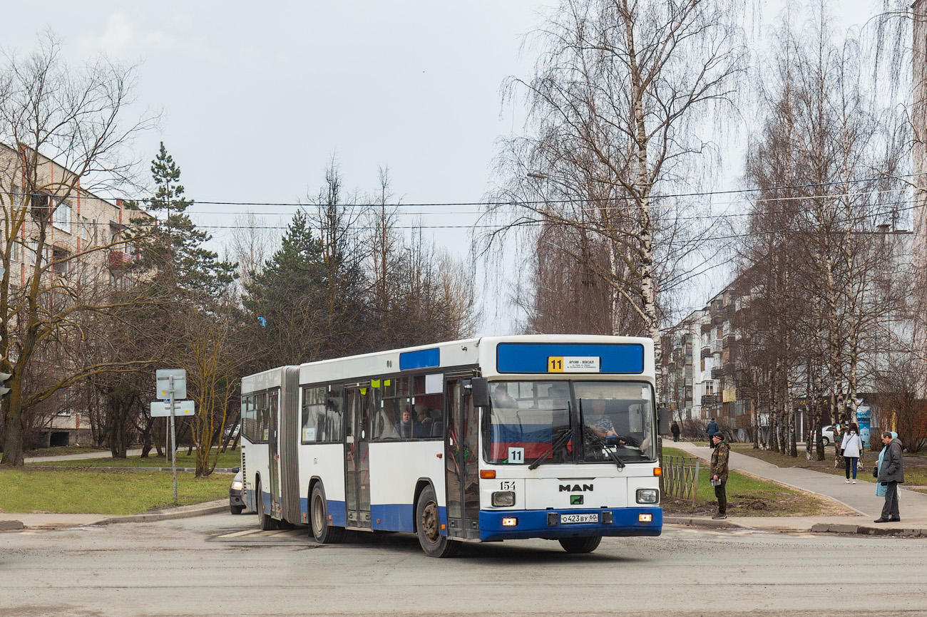 Псковская область, MAN A61 SG312 № 154