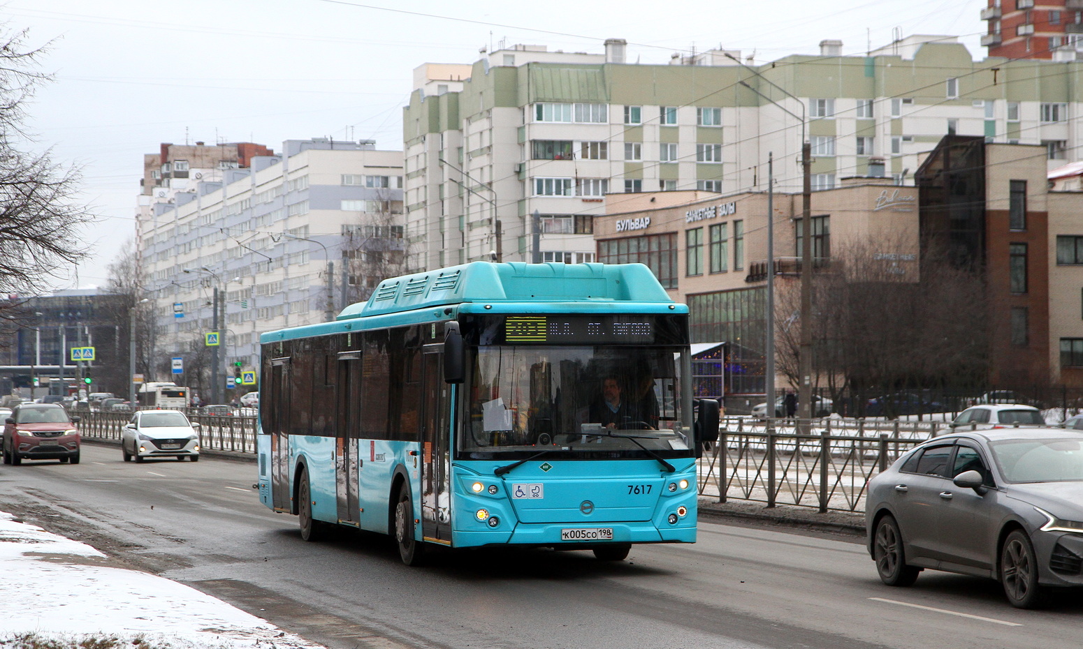 Санкт-Пецярбург, ЛиАЗ-5292.67 (CNG) № 7617