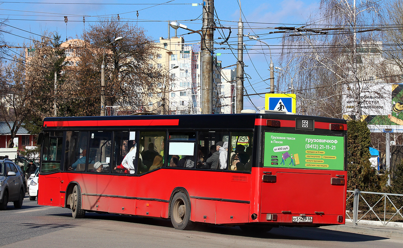 Пензенская область, Mercedes-Benz O405N2 № О 514 ЕР 58