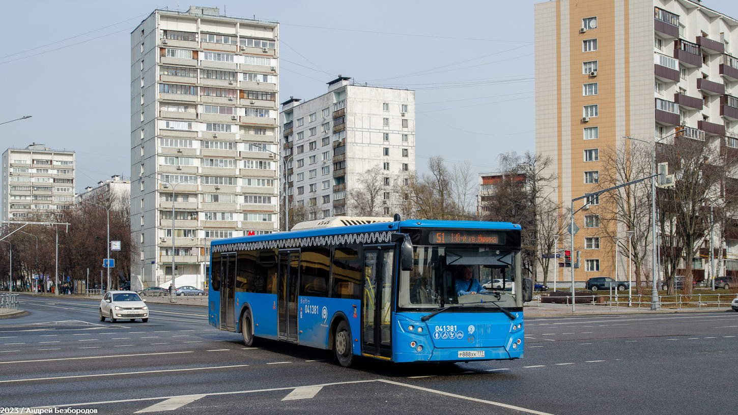 Москва, ЛиАЗ-5292.65 № 041381