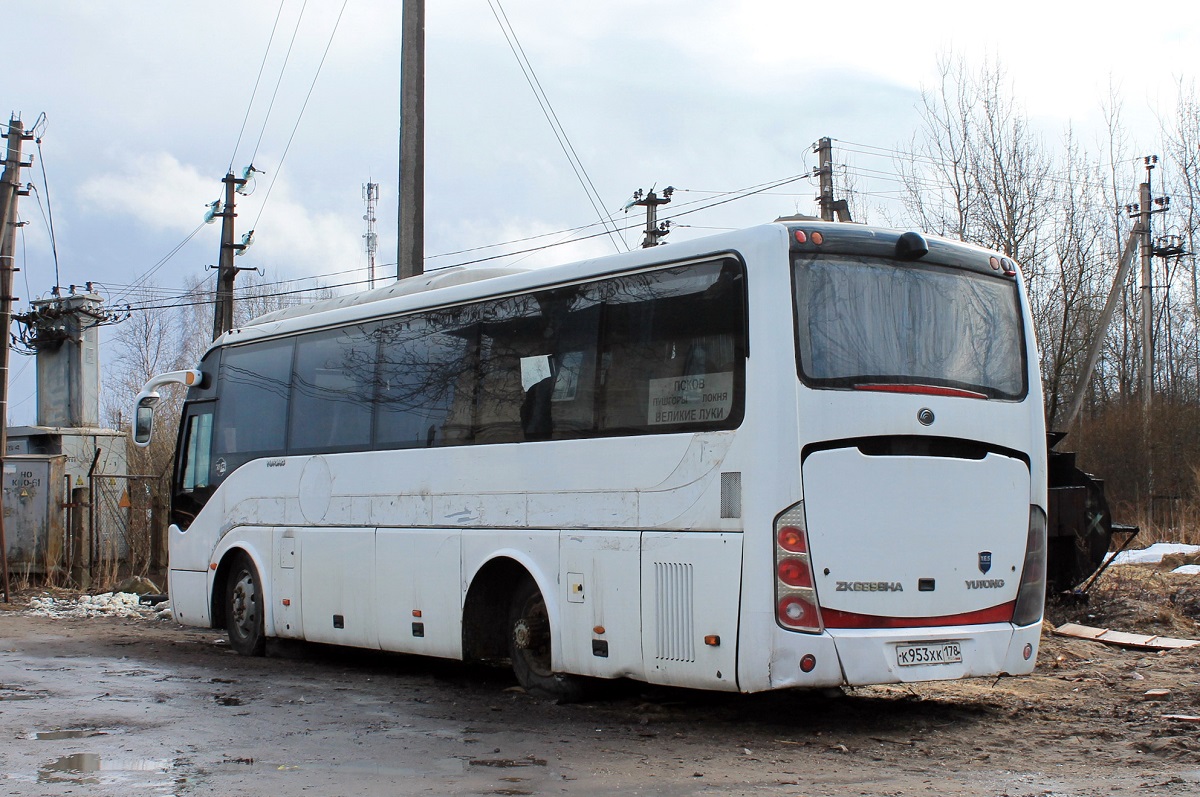 Псковская область, Yutong ZK6899HA № К 953 ХК 178