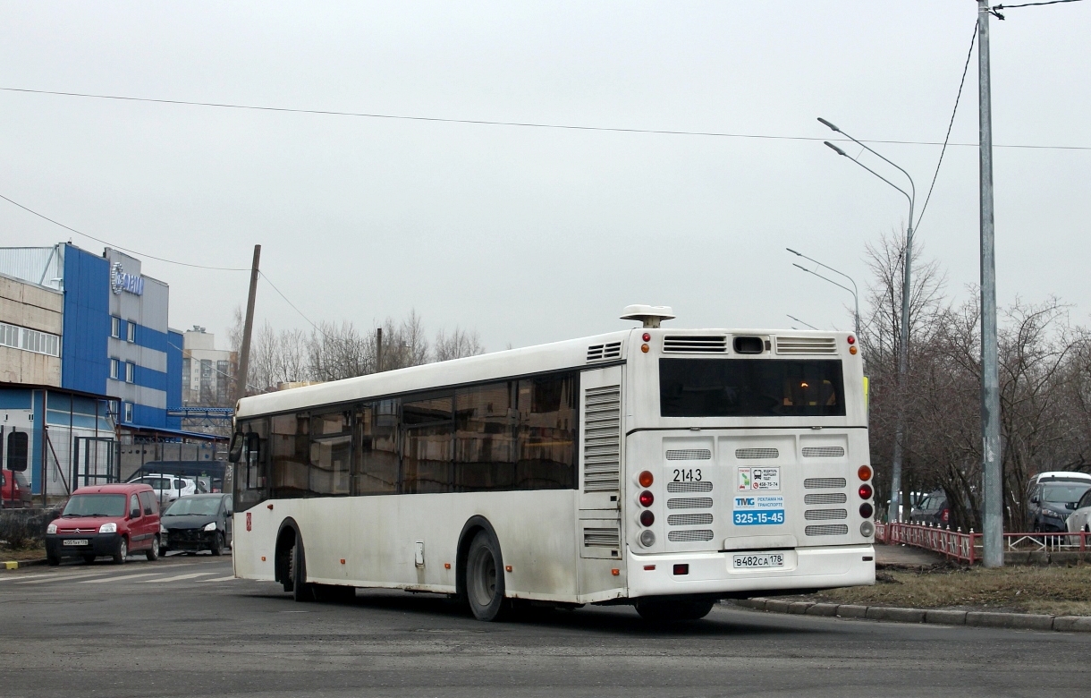 Санкт-Петербург, ЛиАЗ-5292.60 № 2143