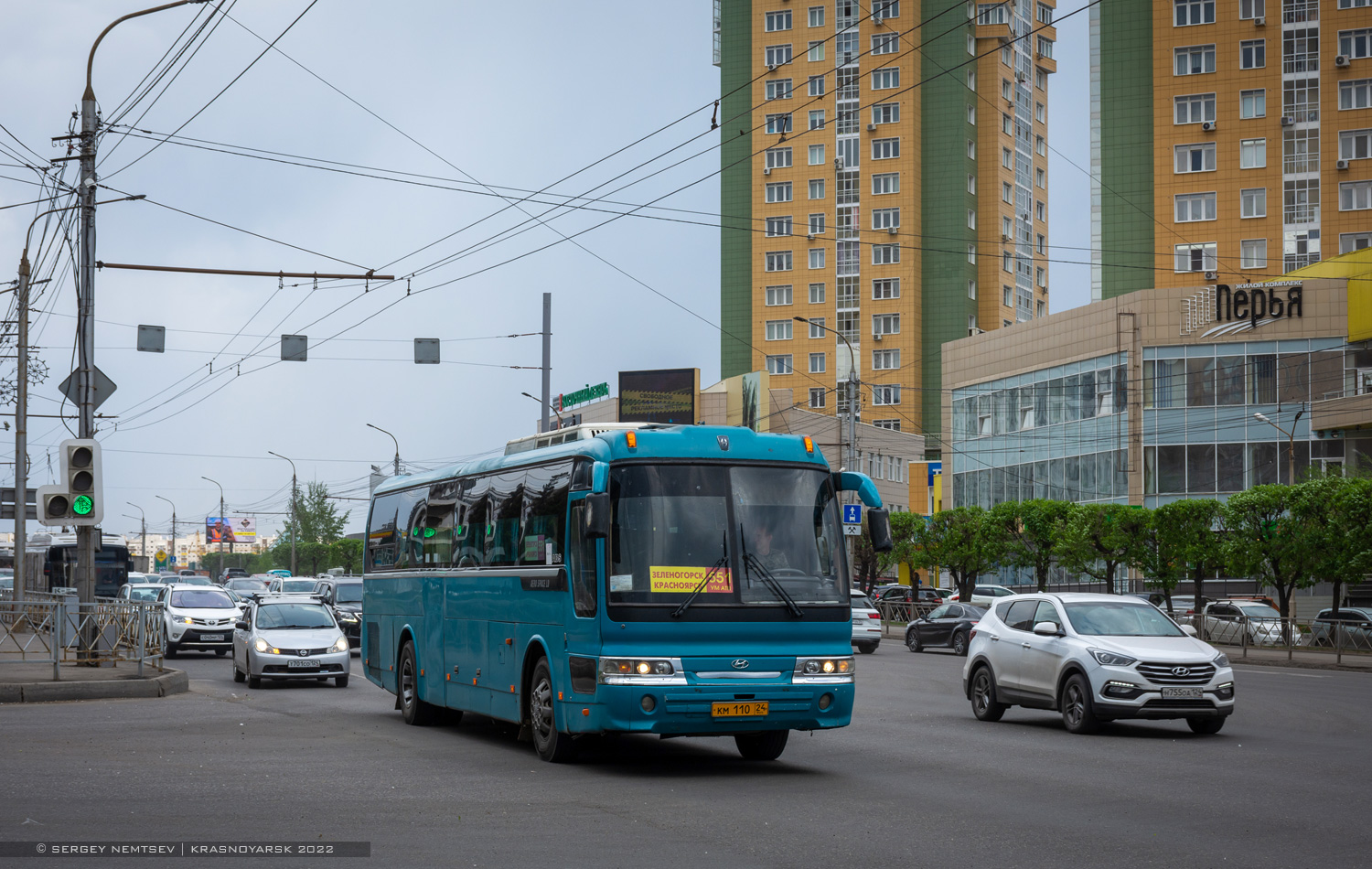 Krasnoyarsk region, Hyundai AeroSpace LD # КМ 110 24