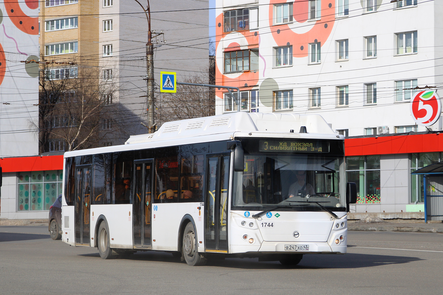 Кировская область, ЛиАЗ-5292.67 (CNG) № В 247 ХО 43