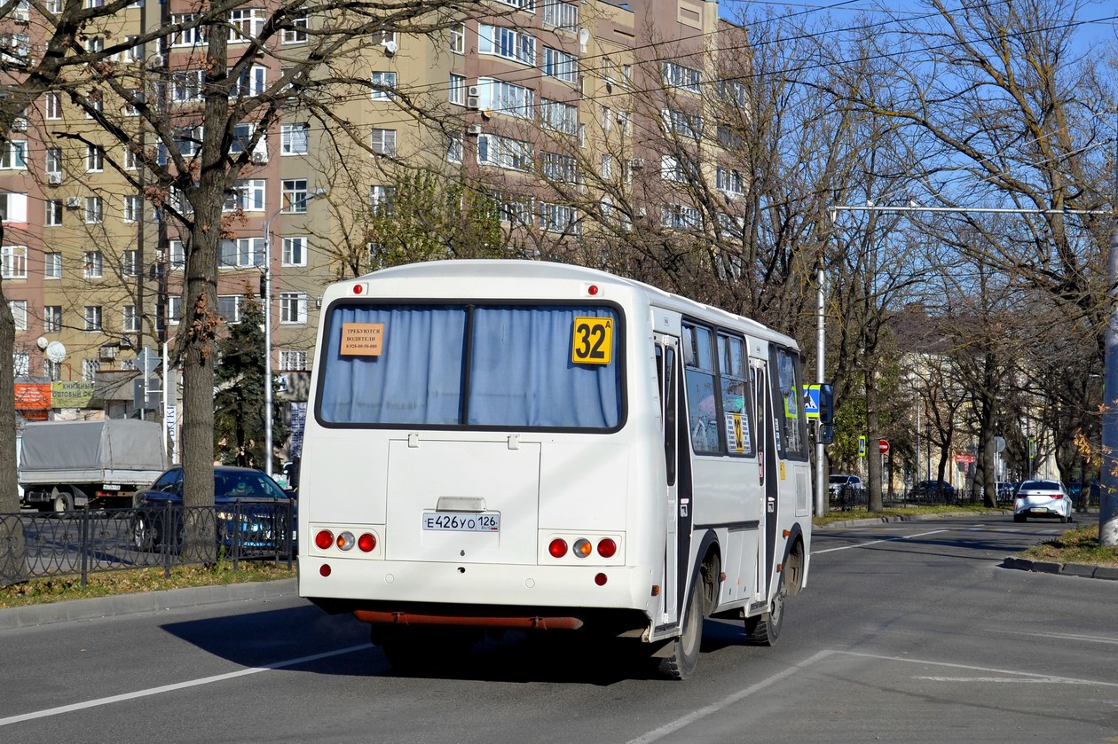 Ставропольский край, ПАЗ-32054 № Е 426 УО 126