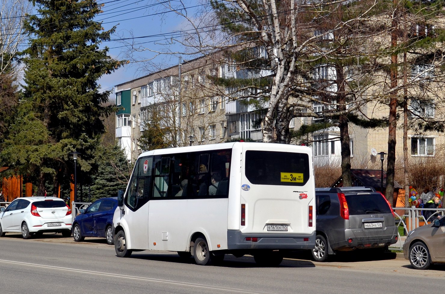 Ставропольский край, ГАЗ-A64R42 Next № В 161 ЕК 761