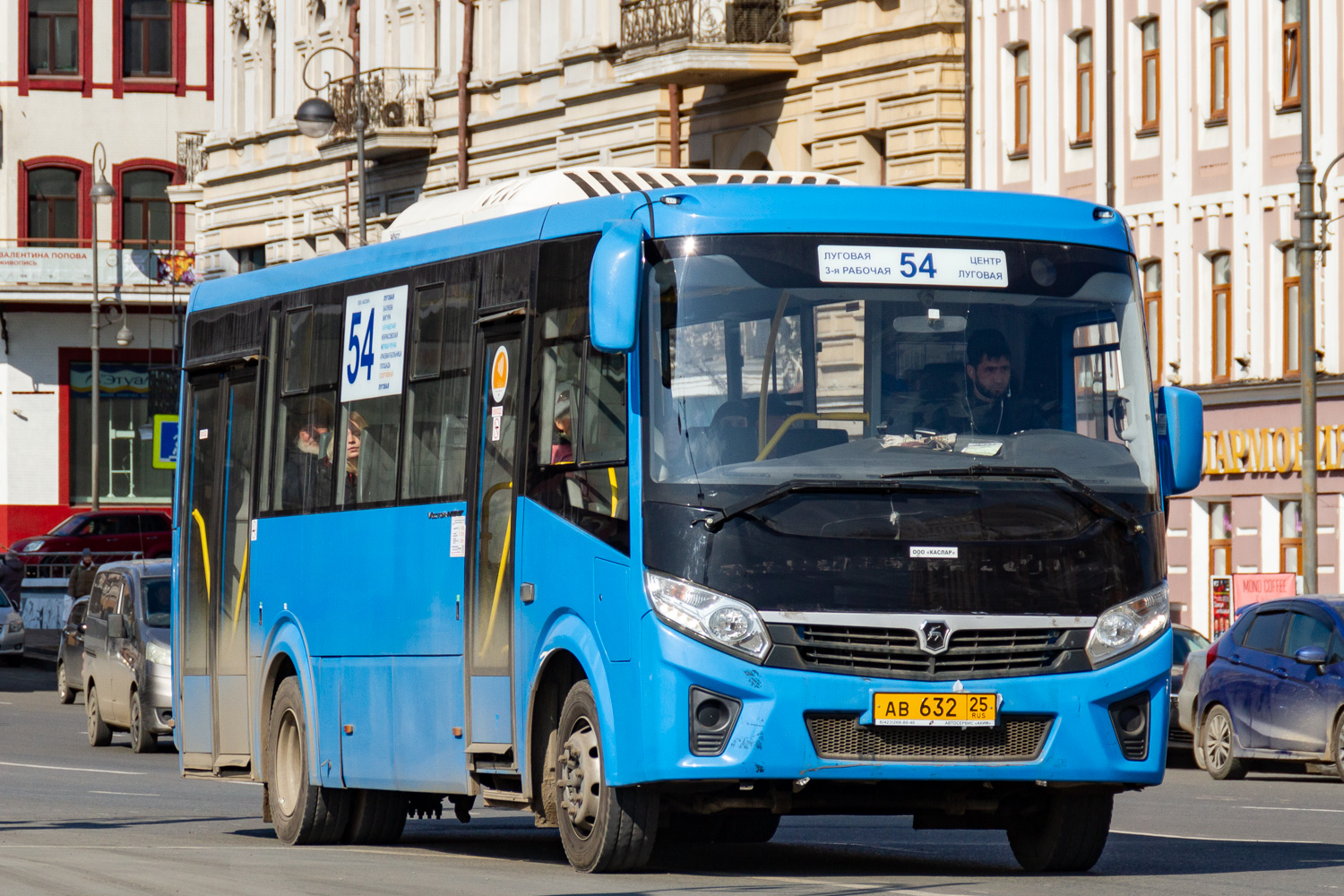 Приморский край, ПАЗ-320425-04 "Vector Next" № АВ 632 25