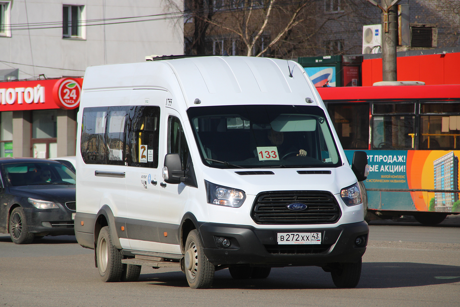 Кировская область, Ford Transit FBD [RUS] (X2F.ESG.) № х755