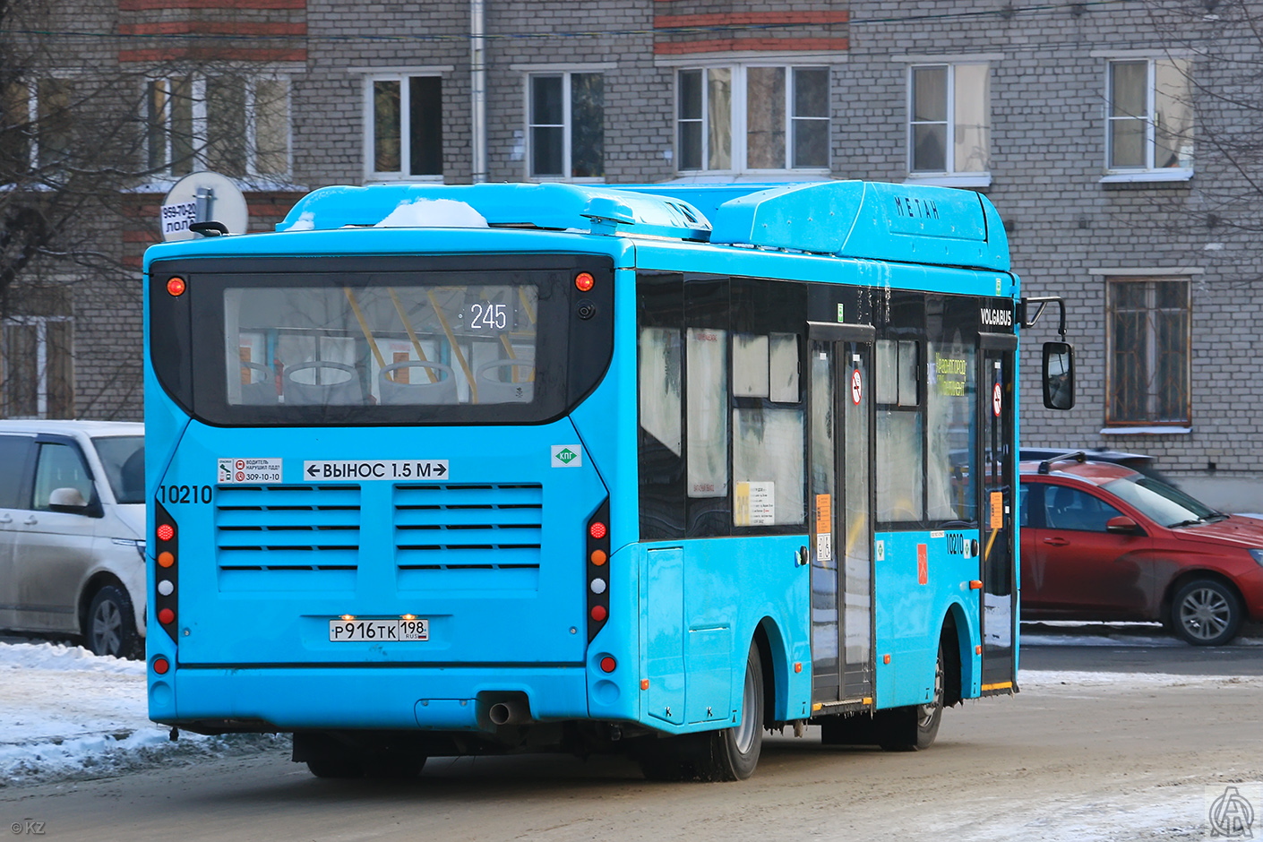 Санкт-Петербург, Volgabus-4298.G4 (CNG) № 10210