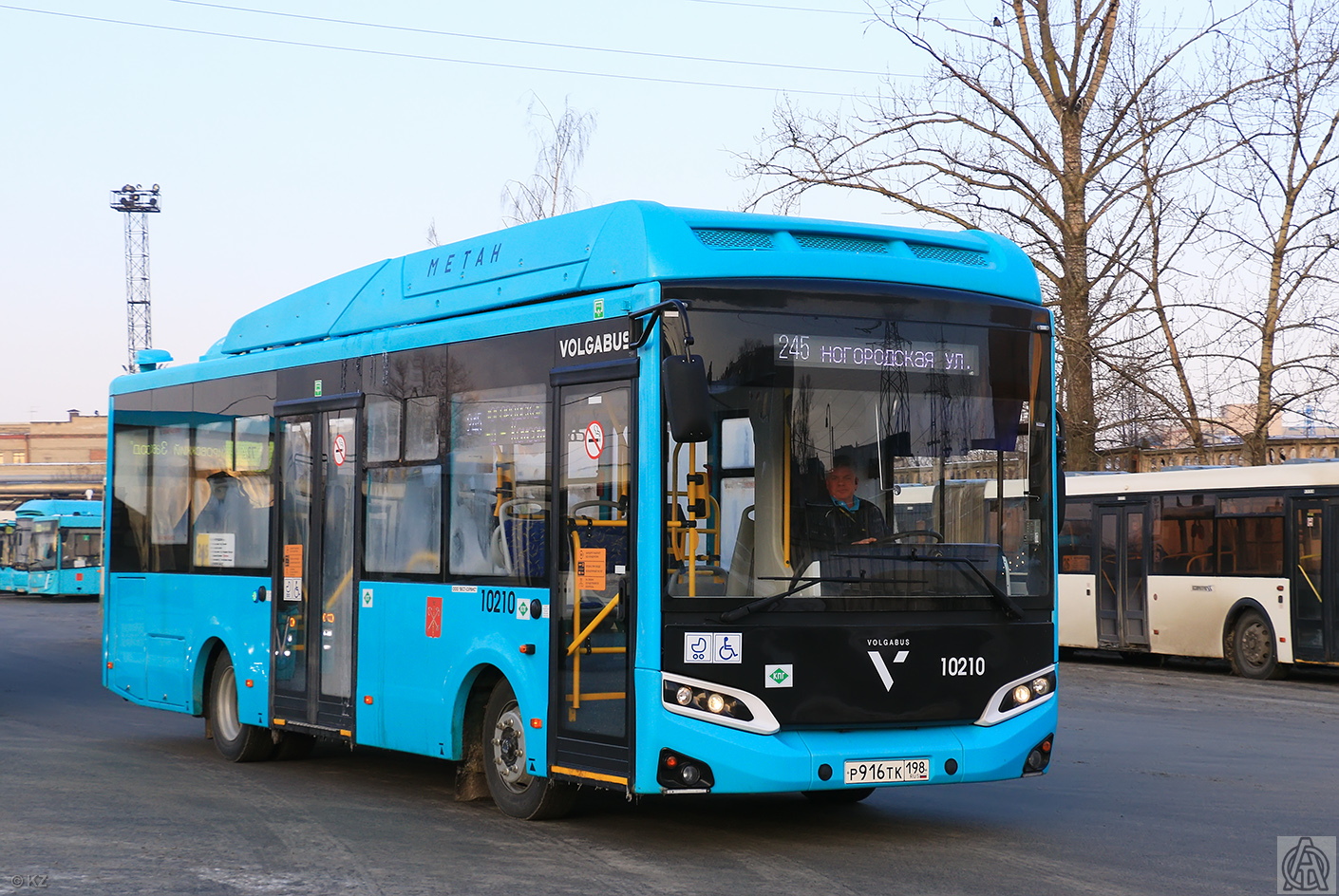 Санкт-Петербург, Volgabus-4298.G4 (CNG) № 10210