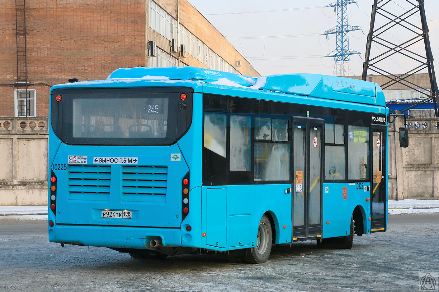 Санкт-Петербург, Volgabus-4298.G4 (CNG) № 10225