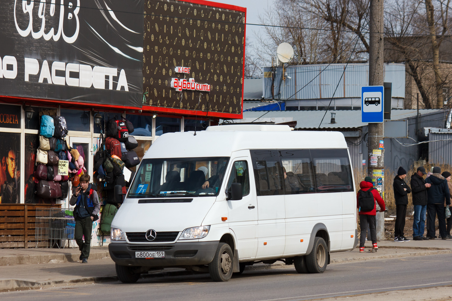Пермский край, Луидор-223237 (MB Sprinter Classic) № О 800 ОЕ 159
