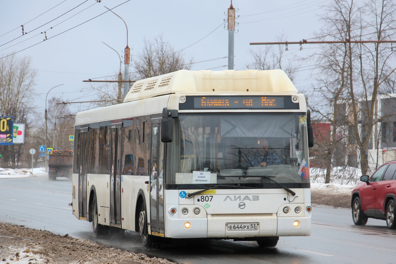 Новгородская область, ЛиАЗ-5292.67 (CNG) № 807