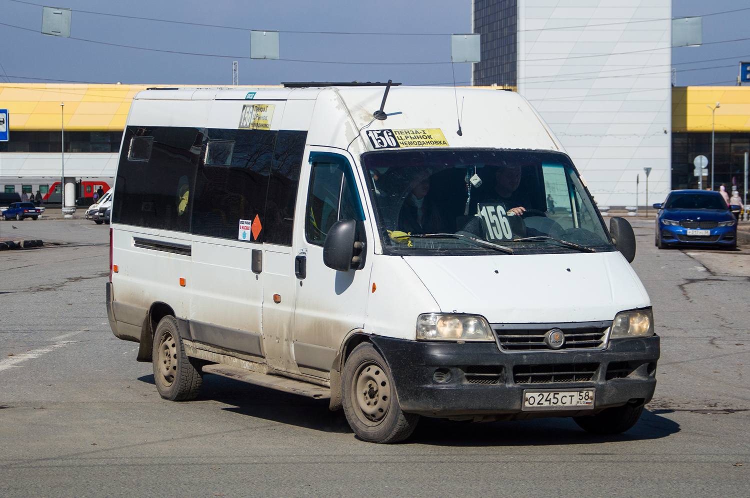 Пензенская область, FIAT Ducato № О 245 СТ 58