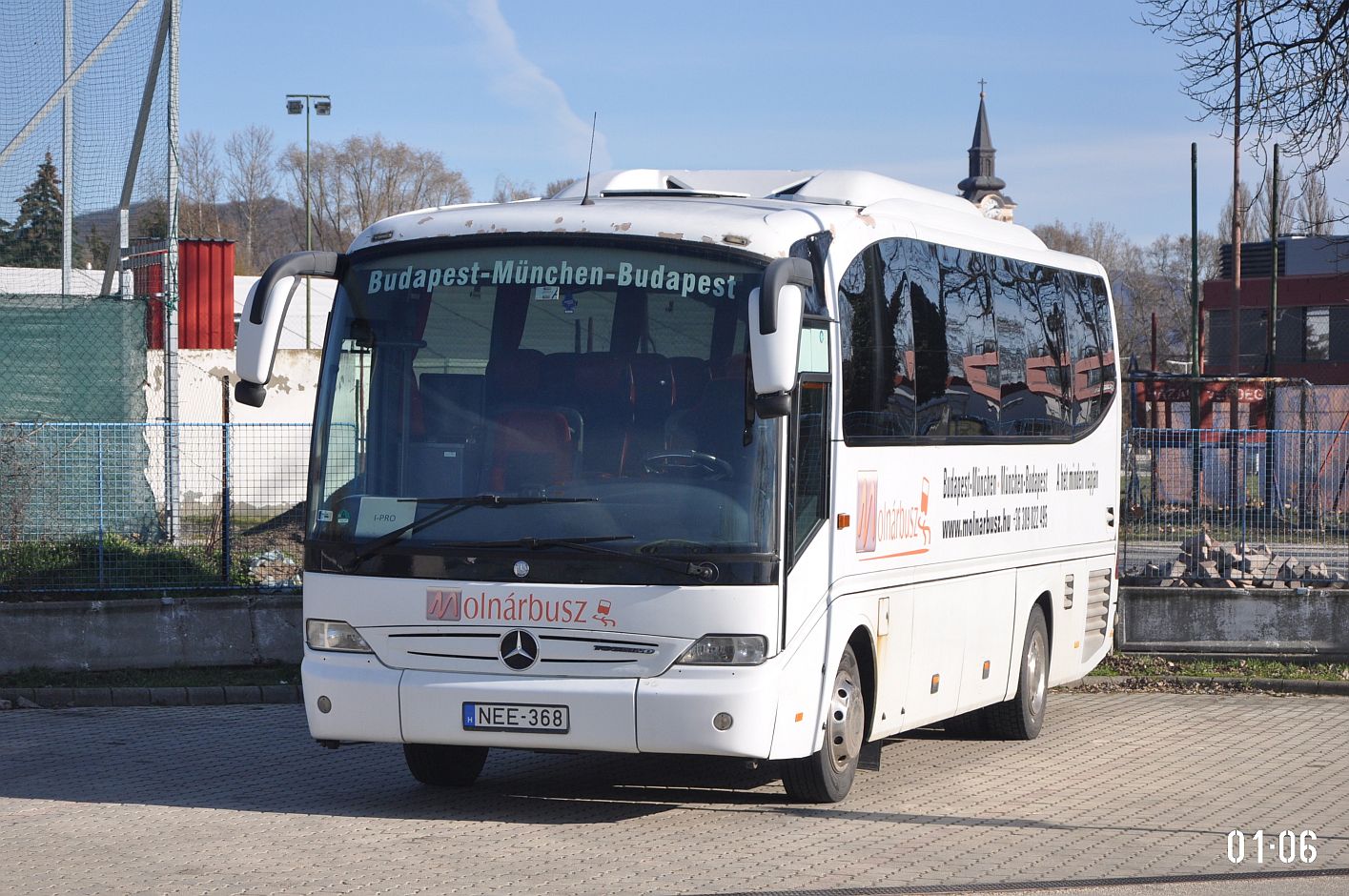 Венгрия, Mercedes-Benz O510 Tourino № NEE-368