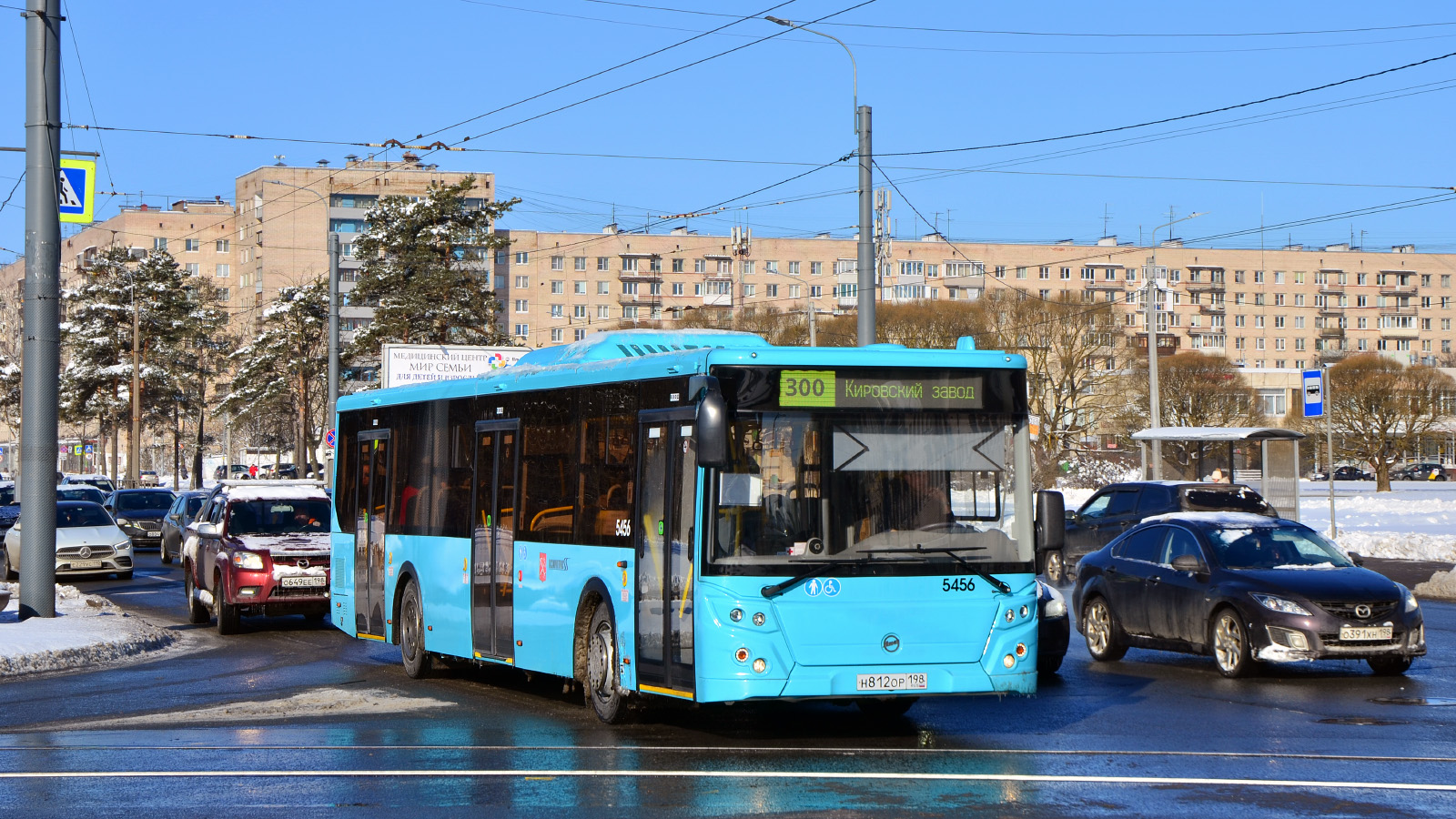 Санкт-Петербург, ЛиАЗ-5292.65 № 5456