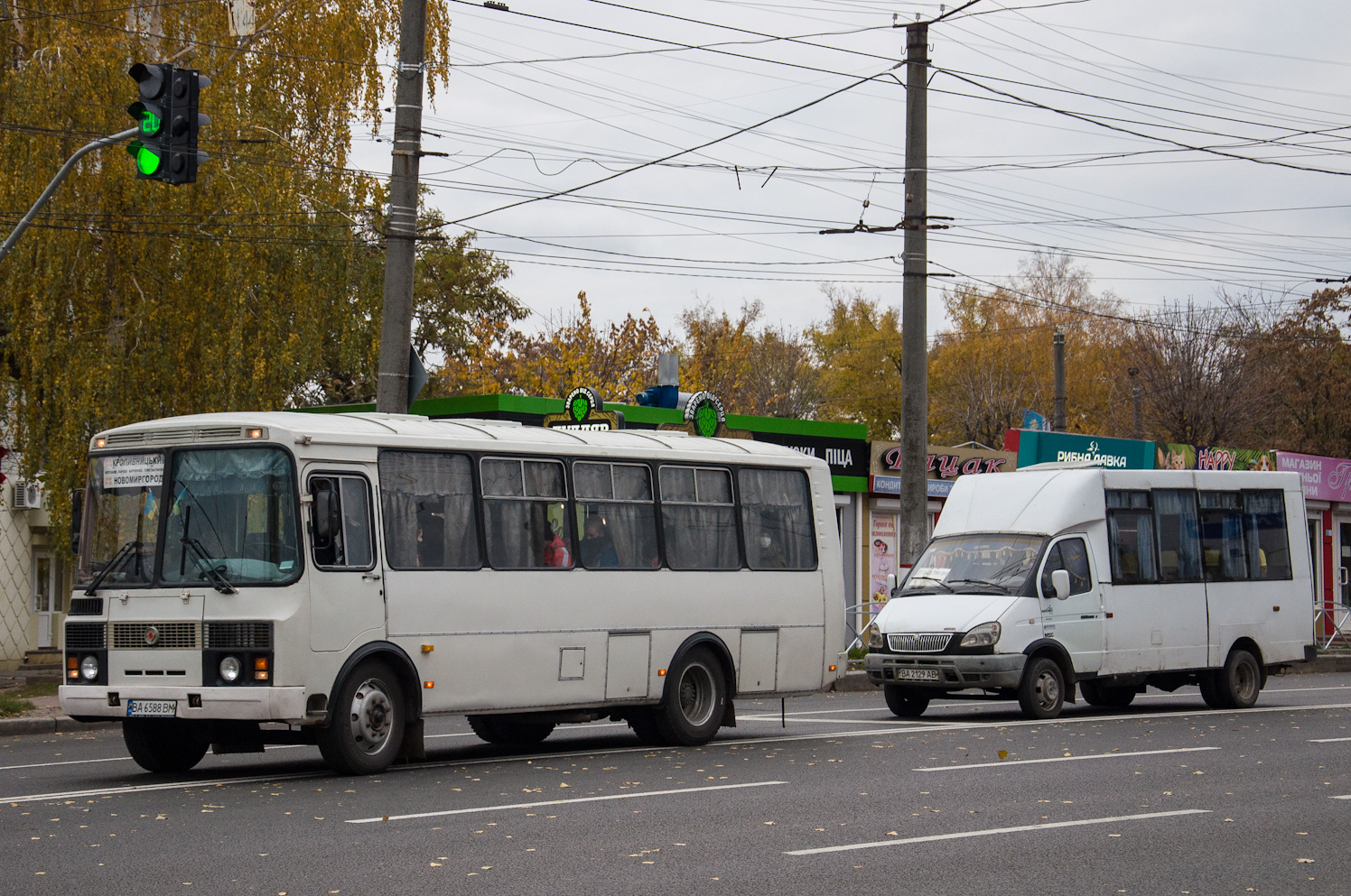 Кировоградская область, ПАЗ-4234 № BA 6588 BM; Кировоградская область, Рута СПВ-17 № BA 2129 AB