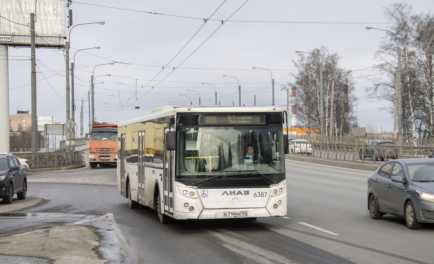 Санкт-Петербург, ЛиАЗ-5292.30 № 6387