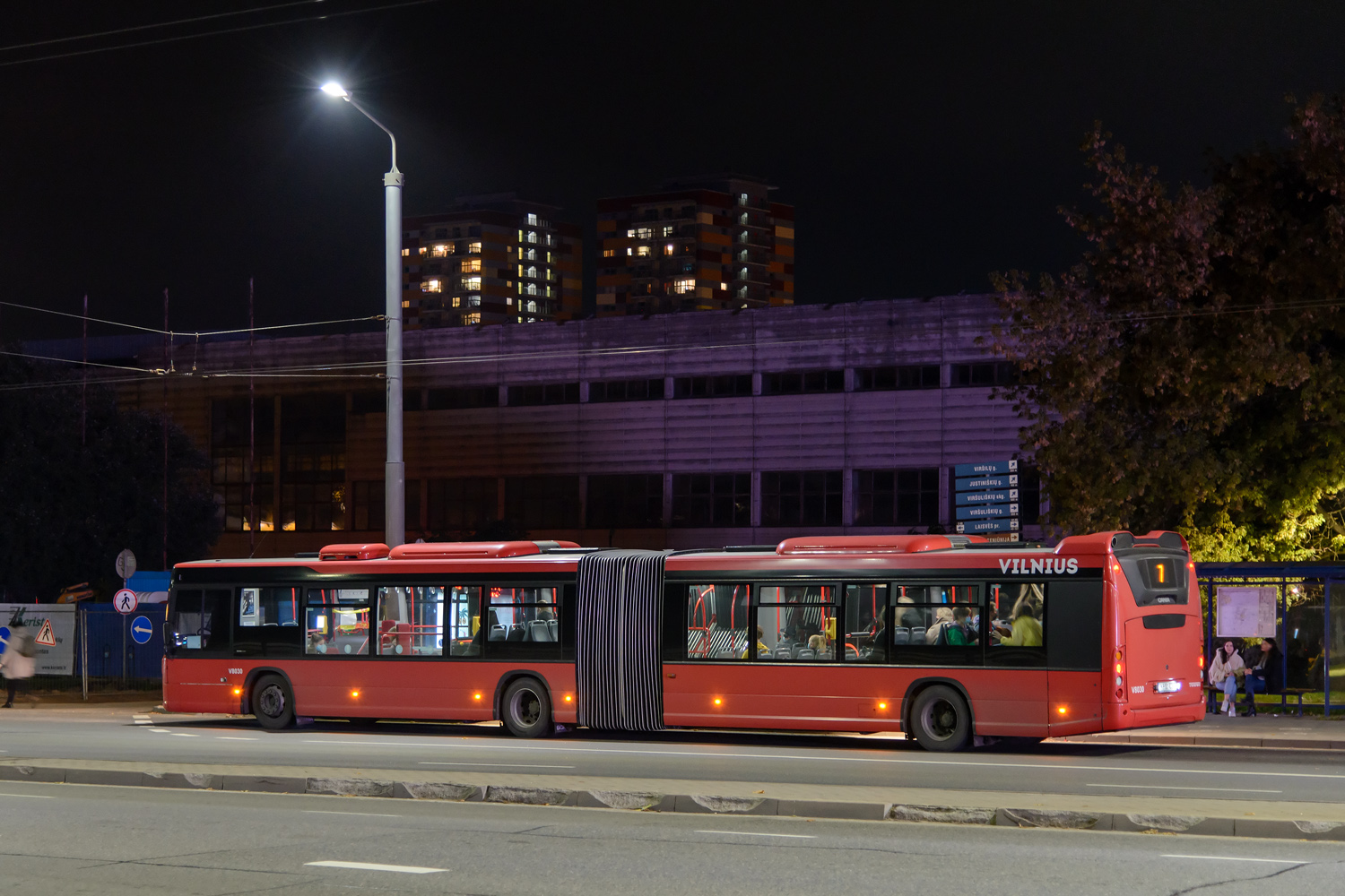 Литва, Scania Citywide LFA № V8030