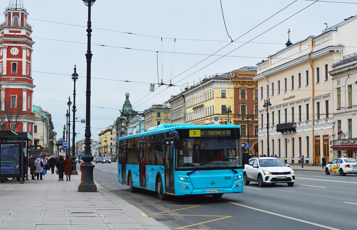 Санкт-Петербург, ЛиАЗ-5292.65 № 7218